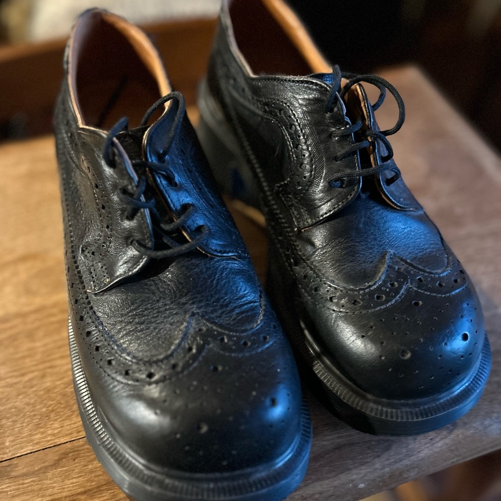 Dr. Martens Black Leather US Size 7 - EXCELLENT condition!